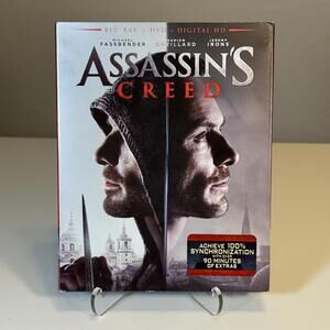 Assassin's Creed‎ Blu-ray + DVD + Digital HD Movie - Good Condition